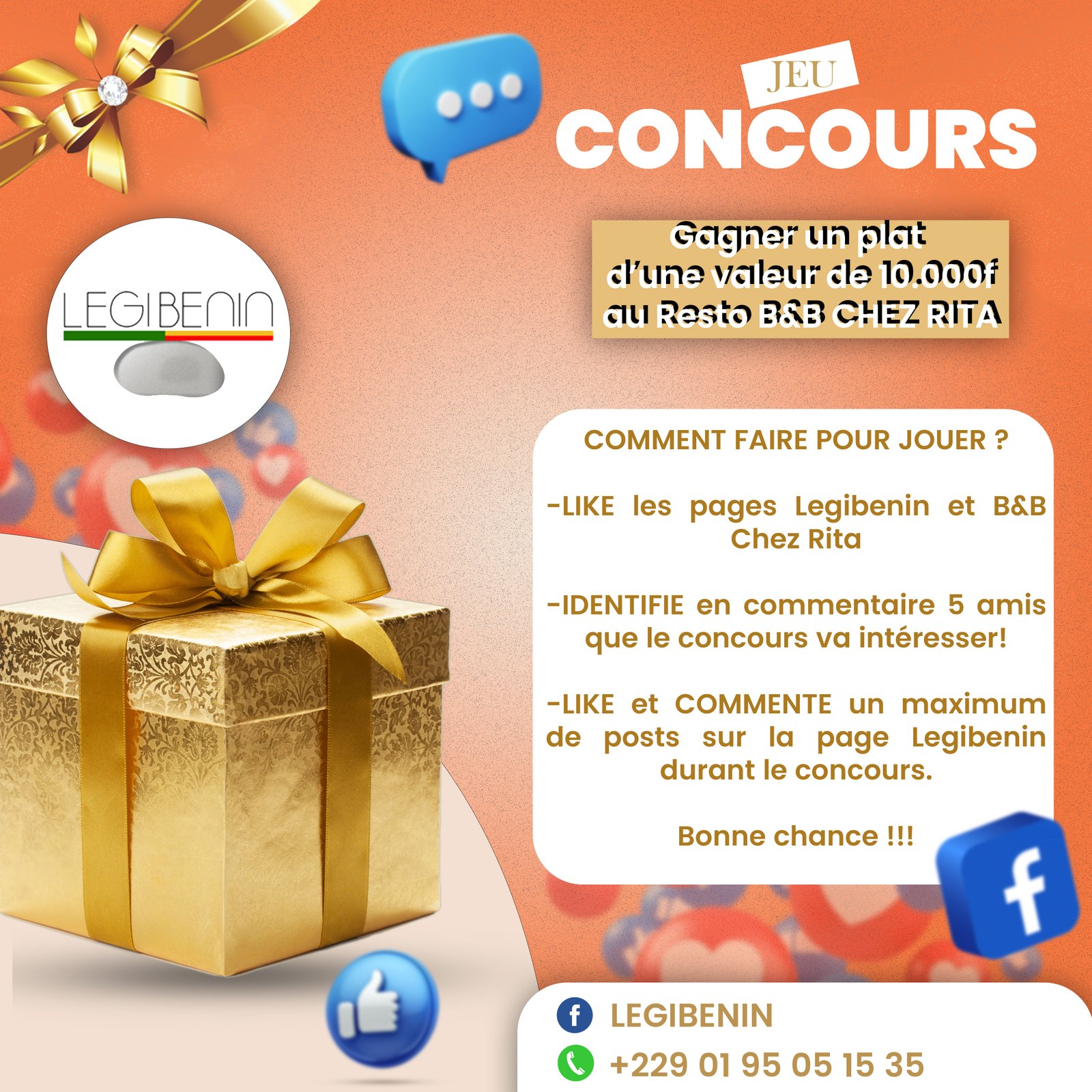 Affiche Concours LÉGIBÉNIN